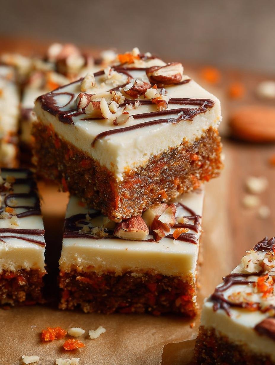 Carrot Cake Protein Bars