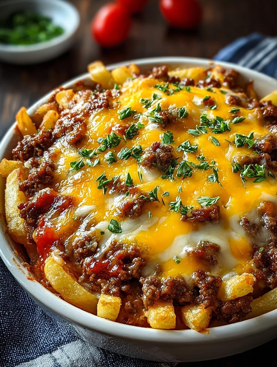 Cheeseburger French Fry Casserole: 7 Comforting Layers - Cheeseburger French Fry Casserole - main visual representation