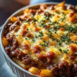 Cheeseburger French Fry Casserole