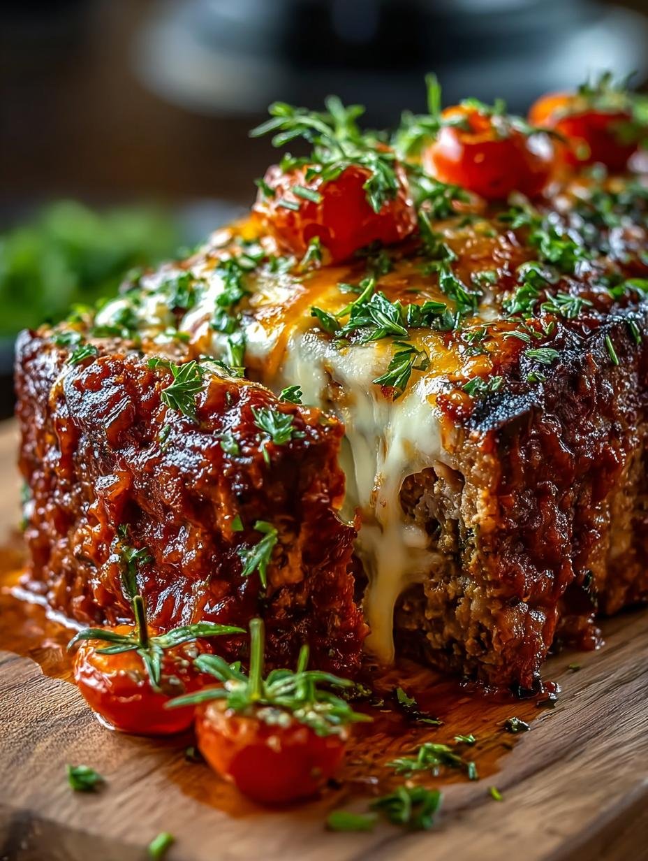 Cheesy Loaded Meatloaf: 6 Reasons to Love This Comfort Food - Cheesy Loaded Meatloaf - main visual representation