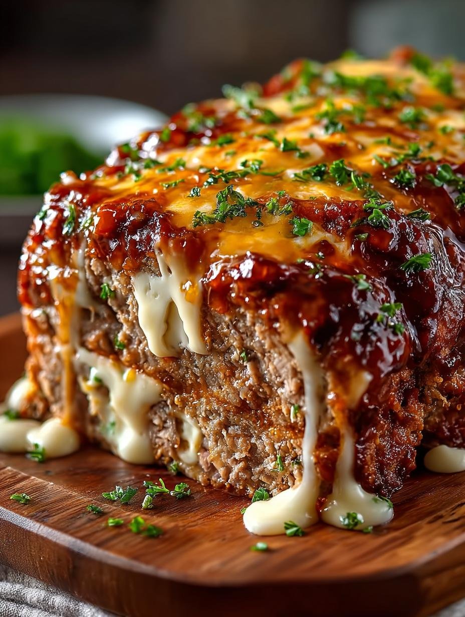 Cheesy Loaded Meatloaf