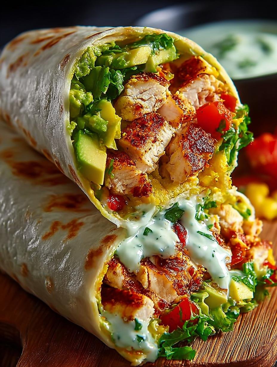 Chicken Avocado Ranch Burritos: 7 Easy Steps to Delight - Chicken Avocado Ranch Burritos - additional detail