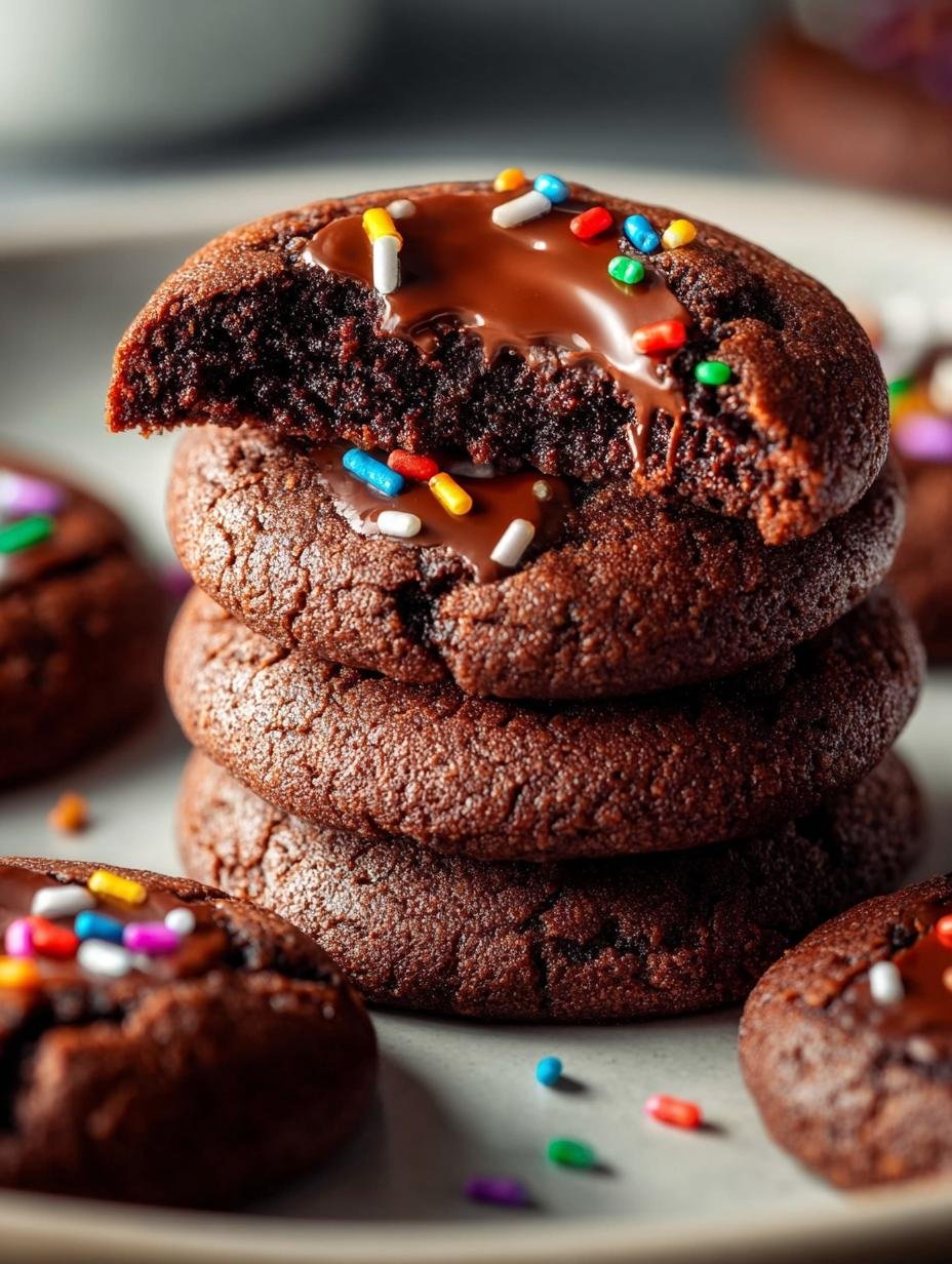 Irresistibly Fudgy Cosmic Brownie Style Cookies Recipe - Cosmic Brownie Style Cookies - additional detail