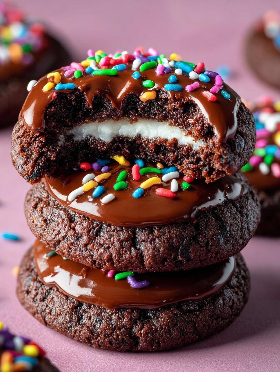 Cosmic Brownie Style Cookies