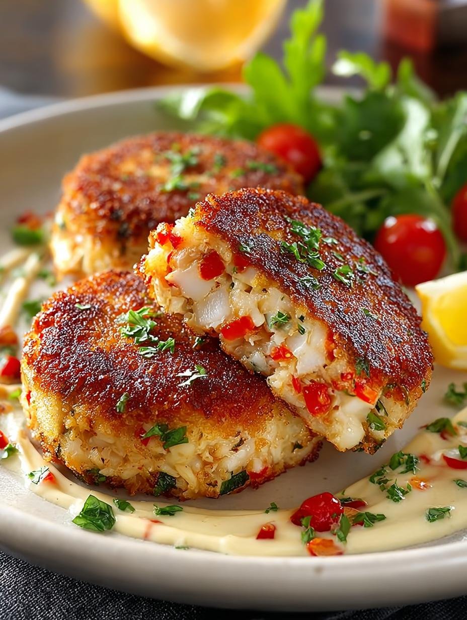 Crispy Crab Cakes: 4 Steps to Seafood Perfection - Crab Cakes - additional detail