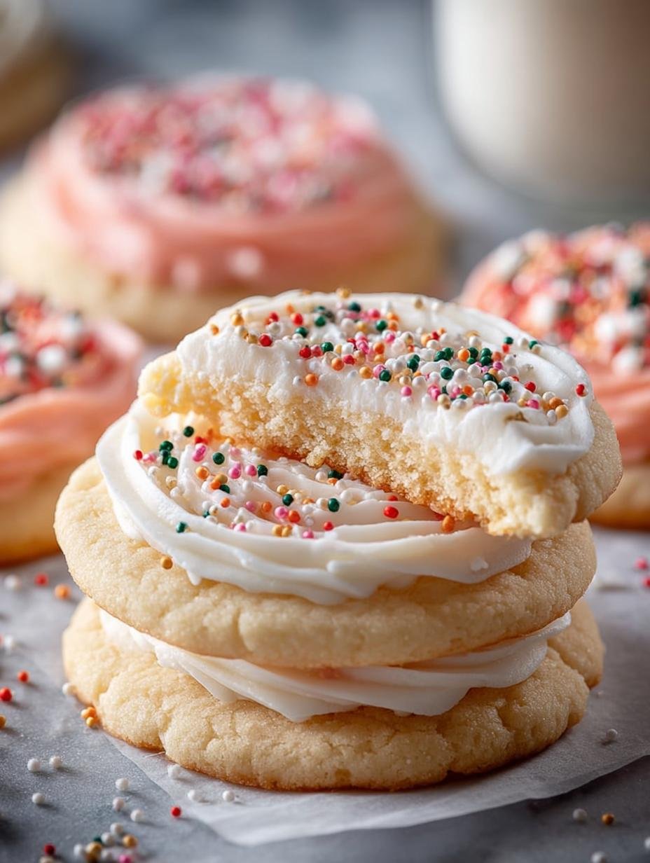 Crumbl Christmas Sugar Cookies