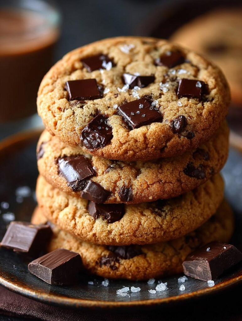 Dark Chocolate Chip Cookies