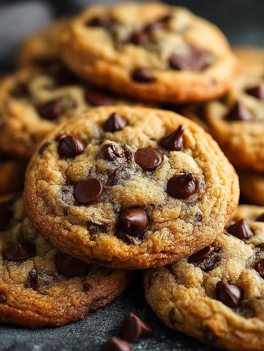 Irresistibly Soft Eggless Chocolate Chip Cookies Recipe - Eggless Chocolate Chip Cookies - main visual representation