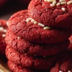 Frosted Red Velvet Cookies