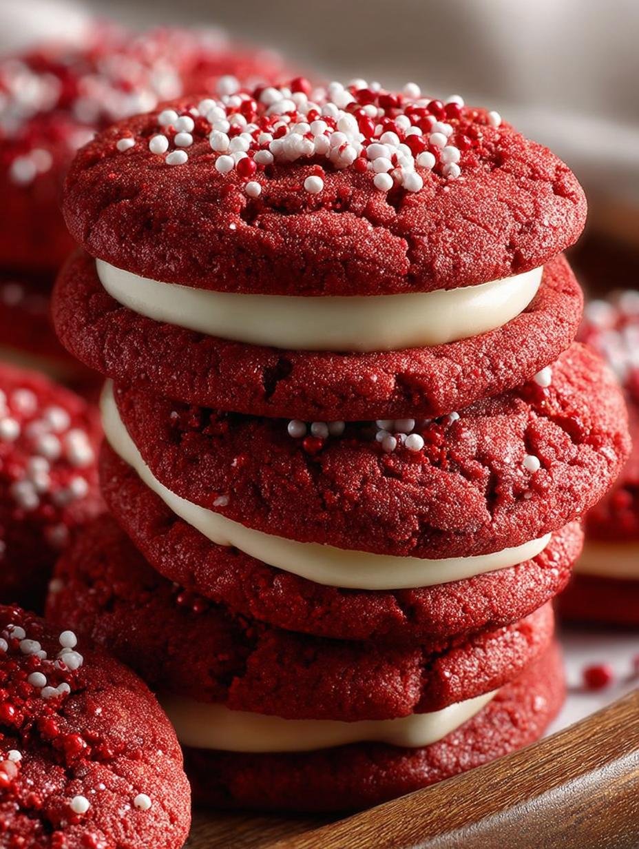 Frosted Red Velvet Cookies: 7 Secrets to Deliciousness - Frosted Red Velvet Cookies - additional detail