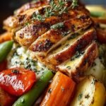 Garlic Butter Chicken Veggies