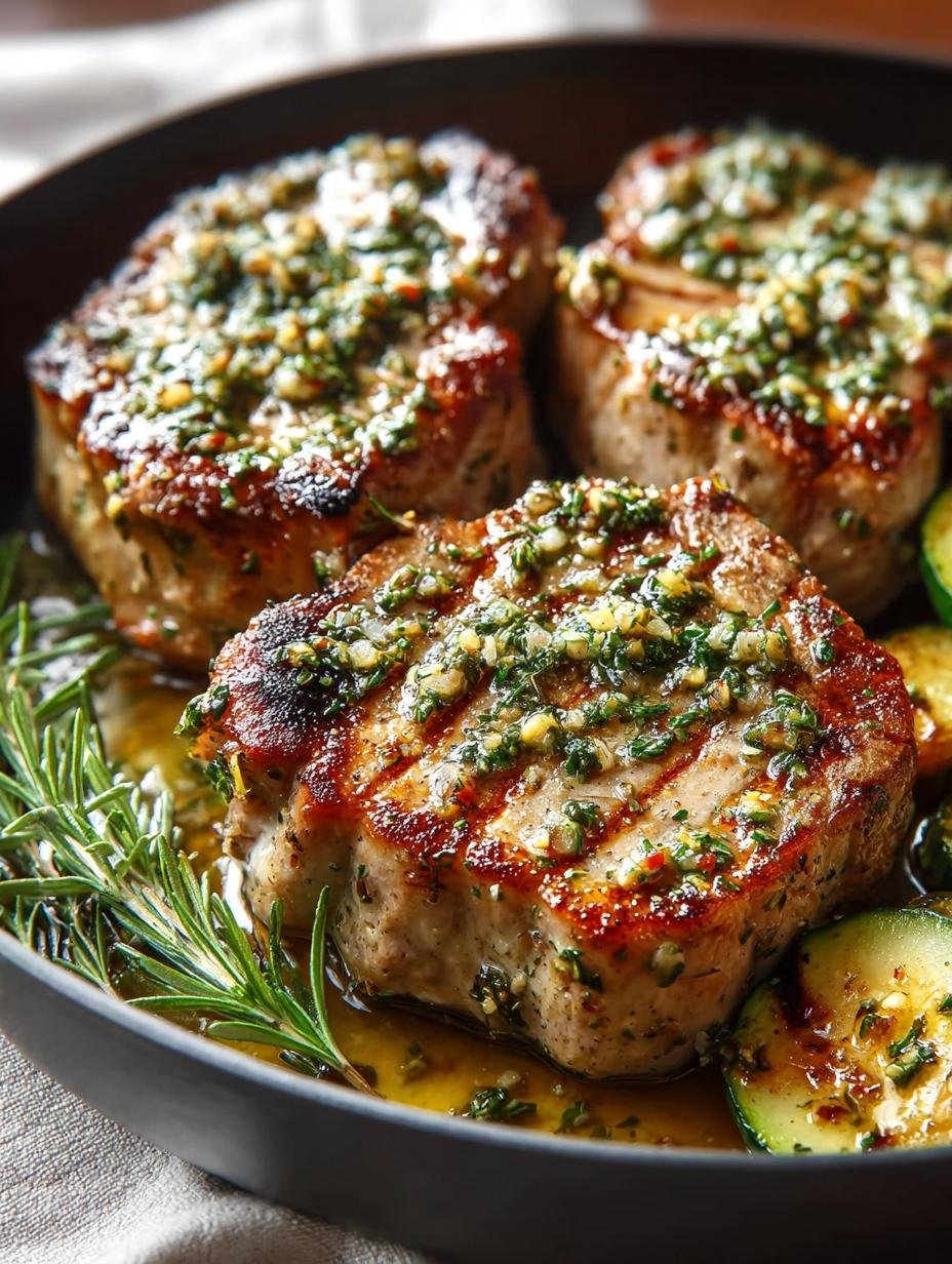 Garlic Butter Herb Pork: 4 Savory Chops in 25 Minutes - Garlic Butter Herb Pork - main visual representation