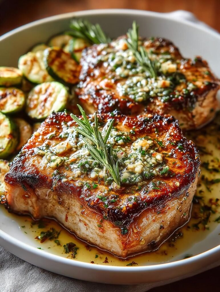 Garlic Butter Herb Pork