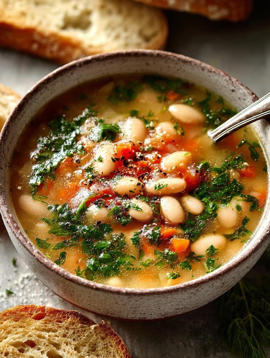 Greek White Bean Soup