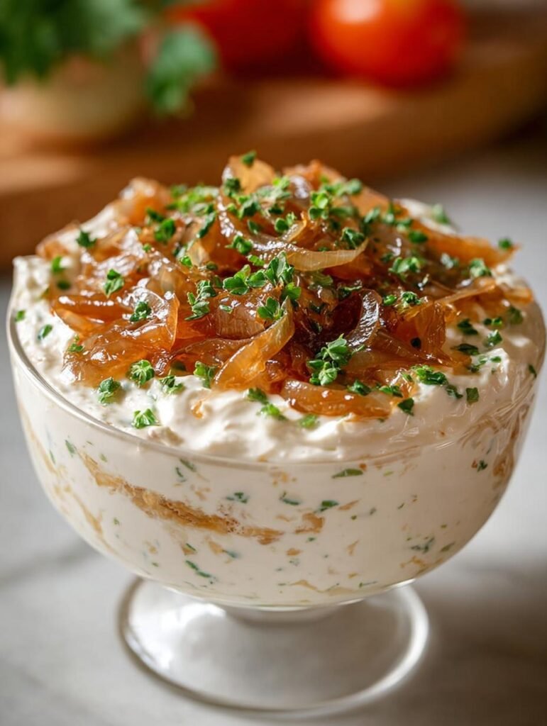 Greek Yogurt Caramelized Onion