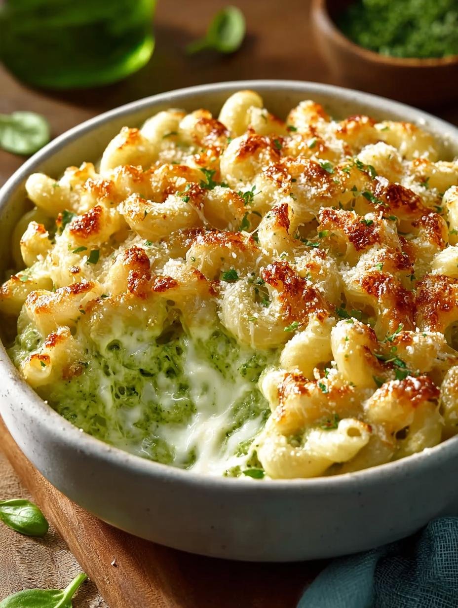 Green Mac Cheese: 6 Reasons to Love This Creamy Dish - Green Mac Cheese - additional detail