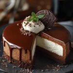 Guinness Chocolate Cheesecake