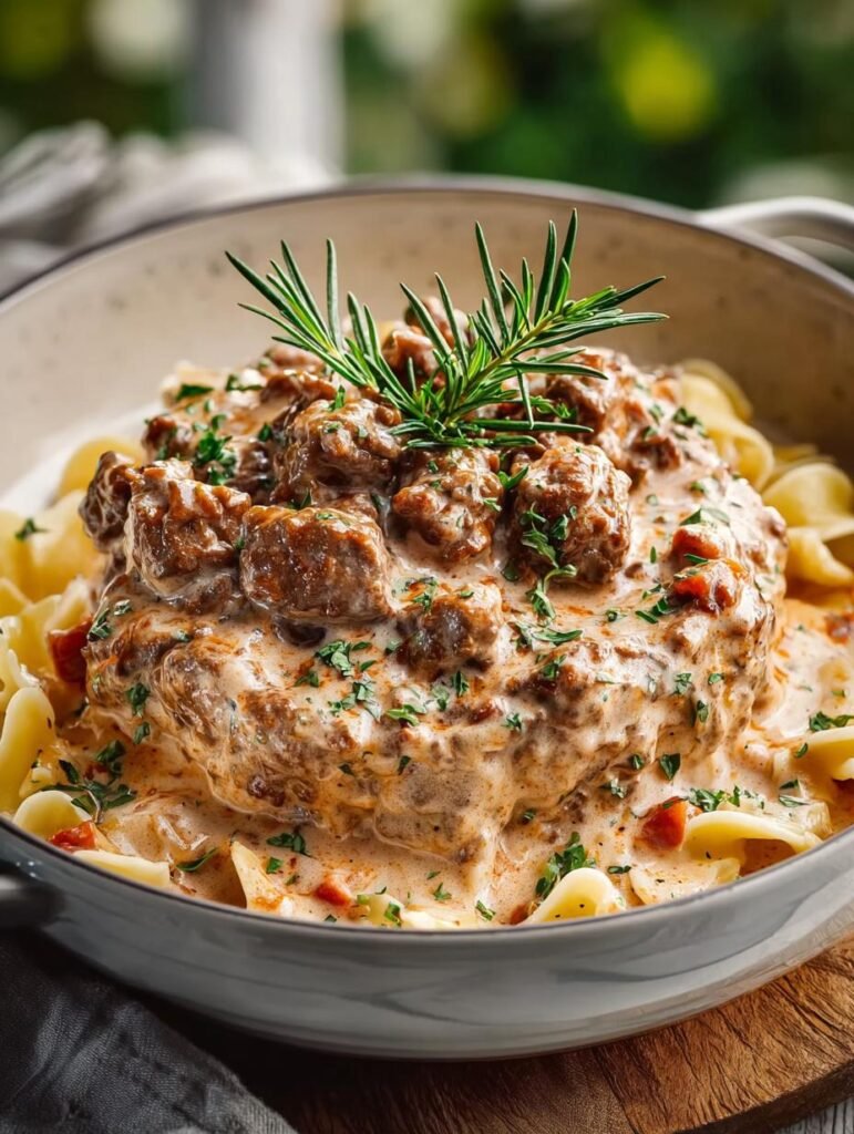 Hamburger Stroganoff