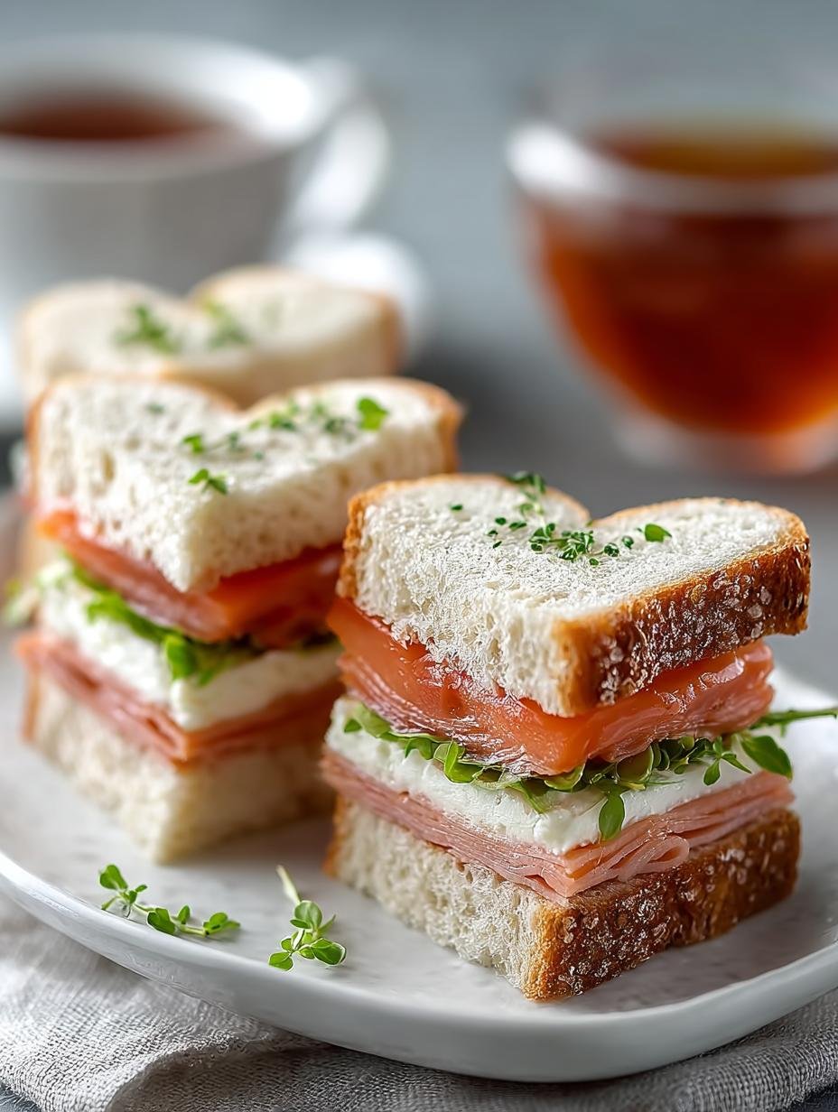 Heart Tea Sandwiches: 5 Delightful Recipes for Love - Heart Tea Sandwiches - main visual representation