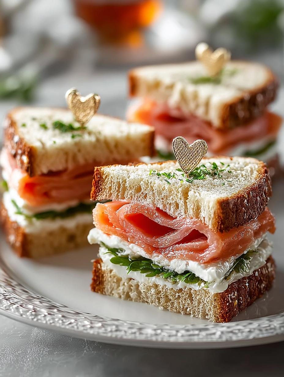 Heart Tea Sandwiches: 5 Delightful Recipes for Love - Heart Tea Sandwiches - additional detail