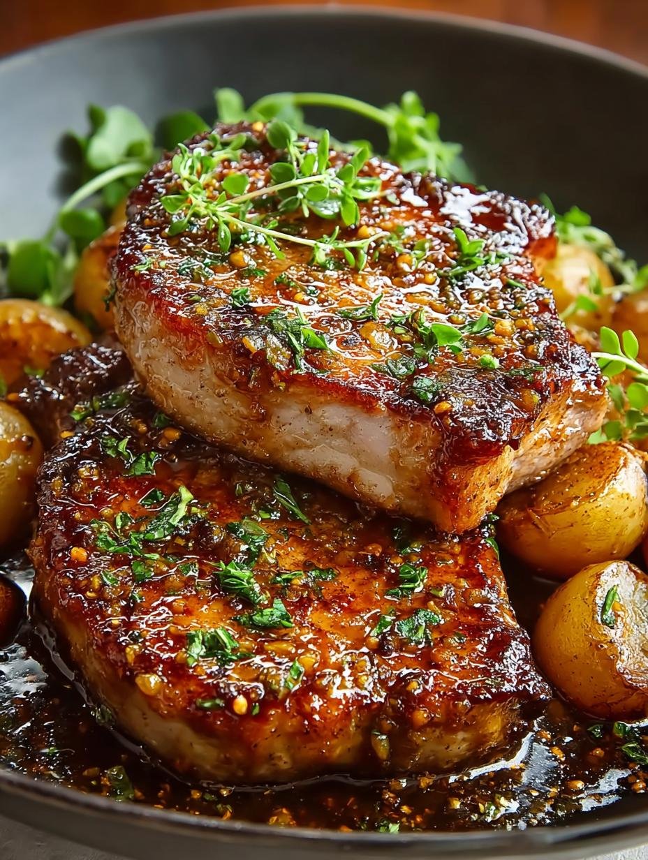 Honey Mustard Pork Chops: 7 Easy Steps to Flavor - Honey Mustard Pork Chops - additional detail