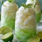 Lime Sherbet Floats