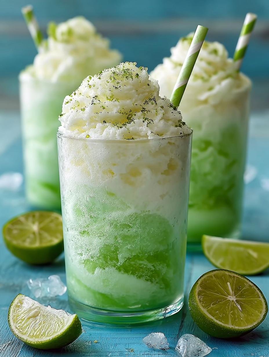 Lime Sherbet Floats: 5 Refreshing Summer Treats to Try - Lime Sherbet Floats - additional detail