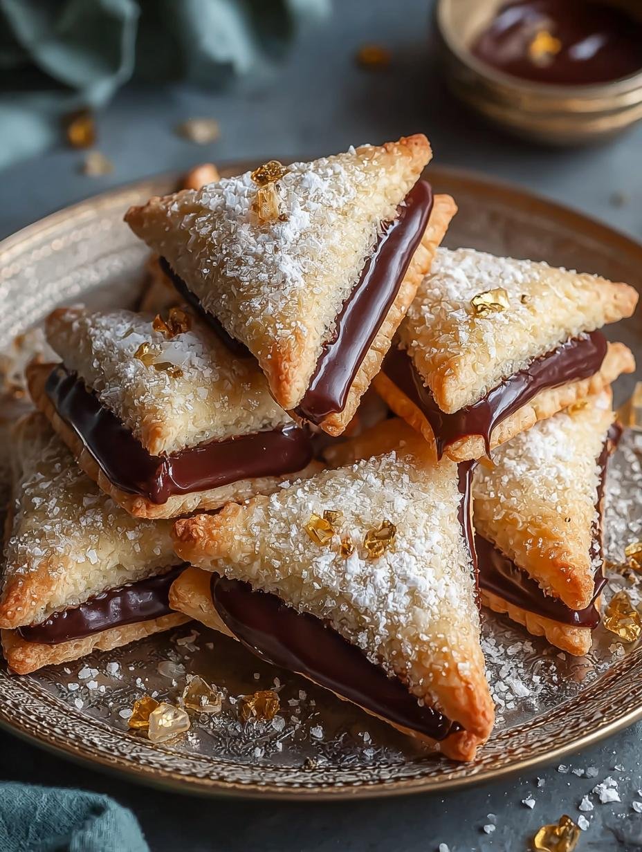 Millionaires Shortbread Hamantaschen: 5 Decadent Delights - Millionaires Shortbread Hamantaschen - additional detail
