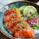 Miso Soy Salmon Sashimi