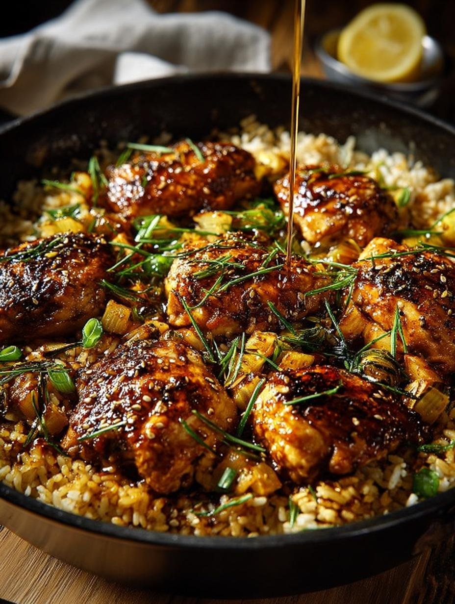 One Pan Bold Honey BBQ Chicken Rice Delight - One Pan Bold Honey - additional detail