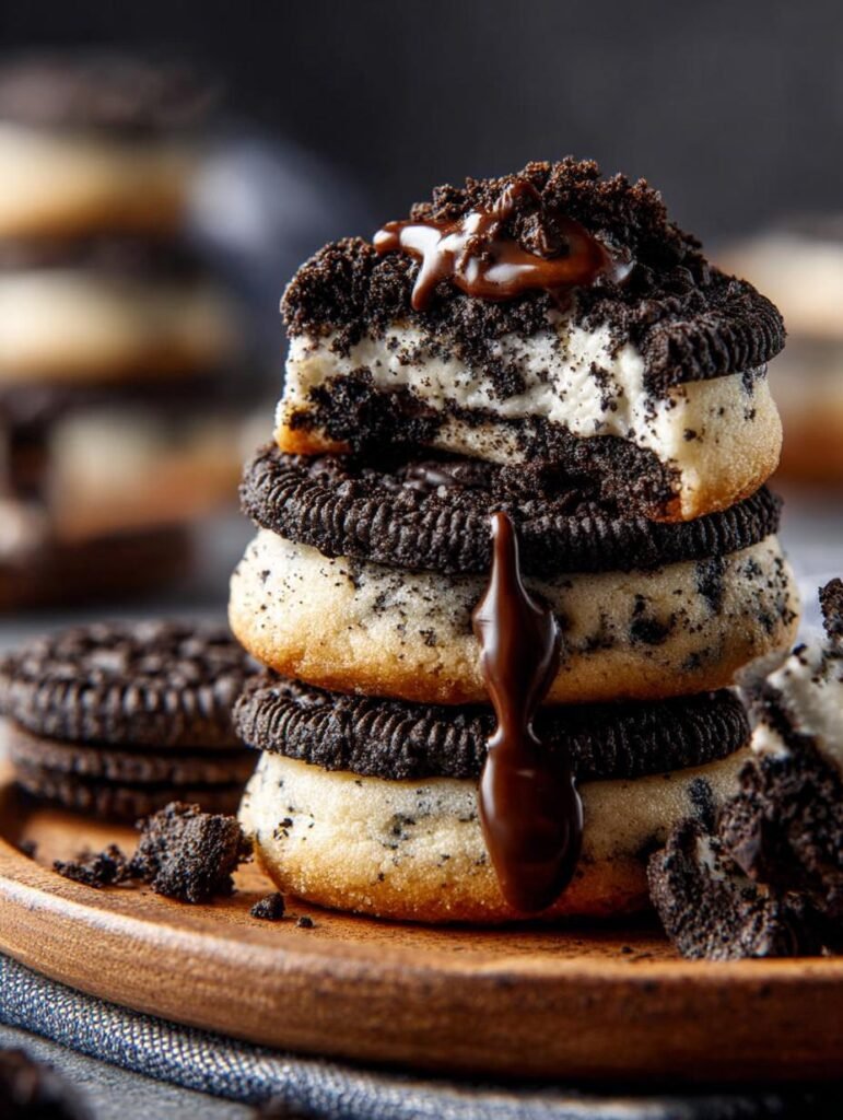 Oreo Cheesecake Cookies