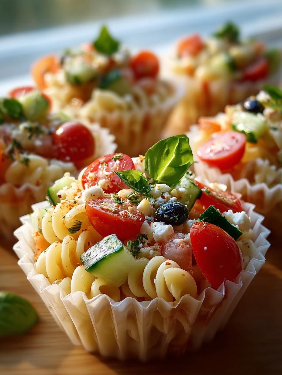Pasta Salad Cups