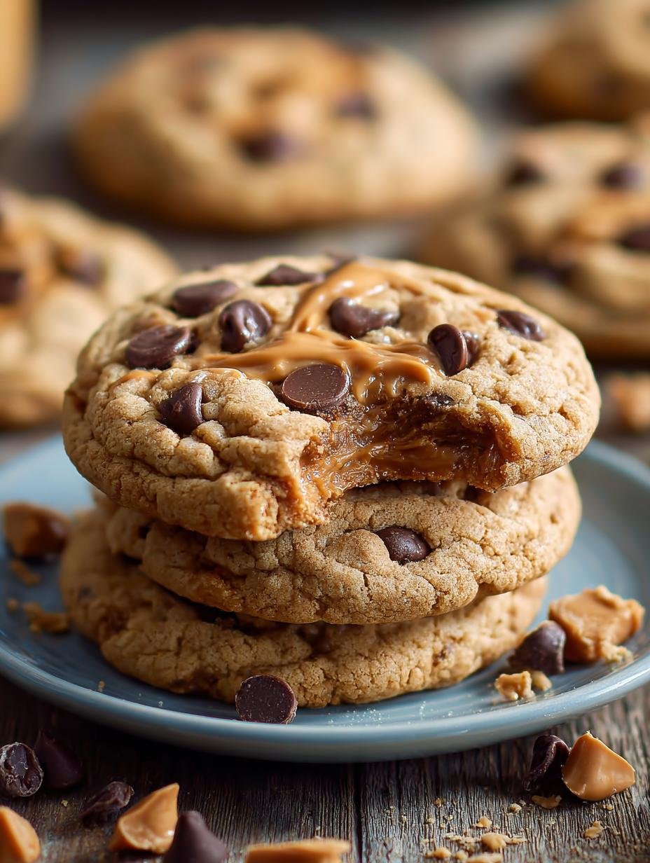 Irresistible Peanut Butter Chocolate Chip Cookies Recipe - Peanut Butter Chocolate Chip - main visual representation