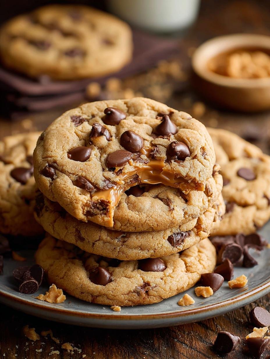 Irresistible Peanut Butter Chocolate Chip Cookies Recipe - Peanut Butter Chocolate Chip - additional detail