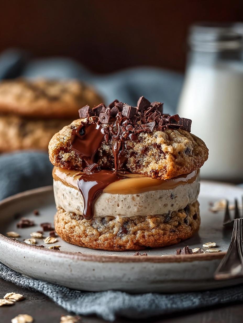 Peanut Butter Oatmeal Chocolate Chip Cookies Recipe You’ll Love - Peanut Butter Oatmeal Chocolate - additional detail