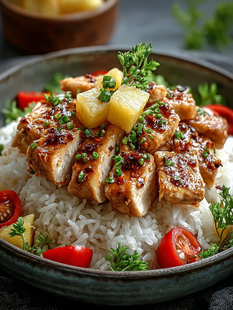 Pineapple Chicken Rice: 5 Reasons to Try This Dish - Pineapple Chicken Rice - main visual representation