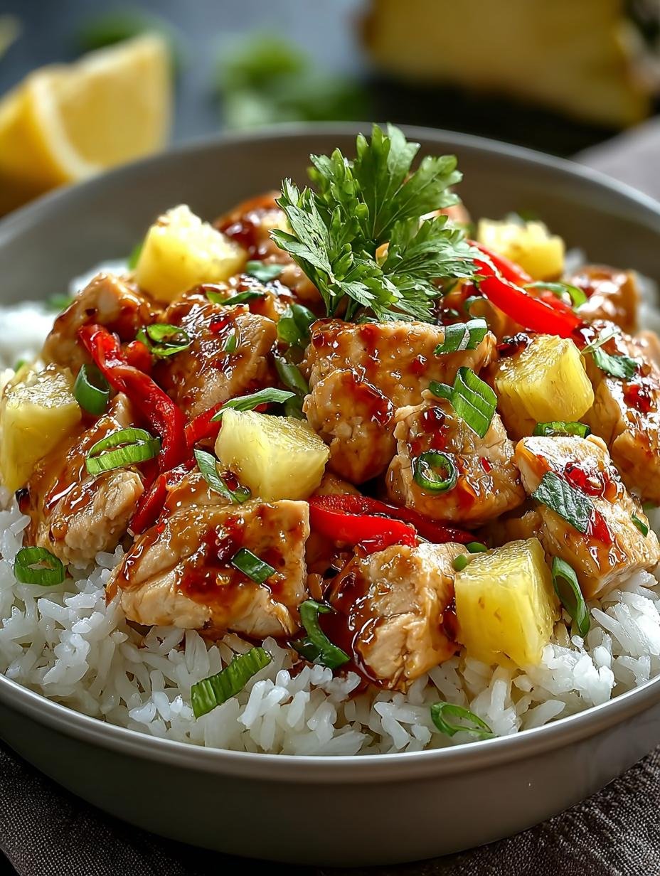 Pineapple Chicken Rice: 5 Reasons to Try This Dish - Pineapple Chicken Rice - additional detail