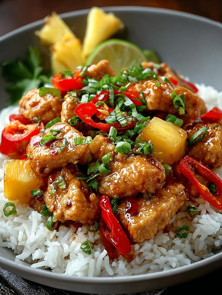 Pineapple Chicken Rice