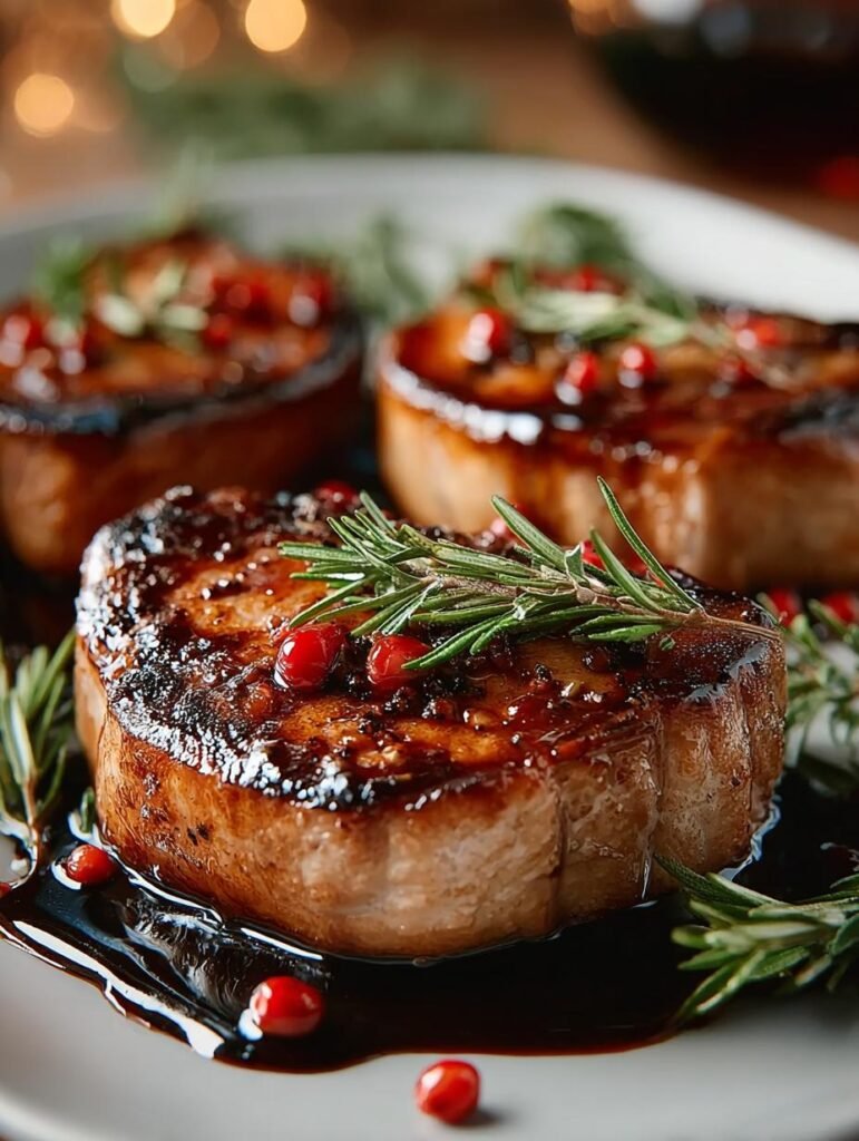 Pork Chops with Balsamic