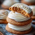 Pumpkin Sugar Cookies with