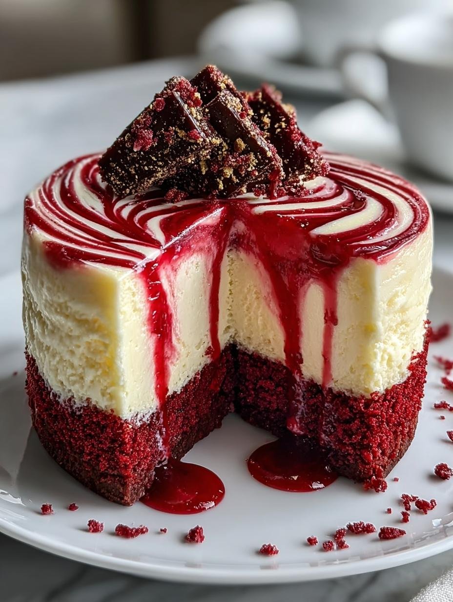 Red Velvet Cheesecake Swirl