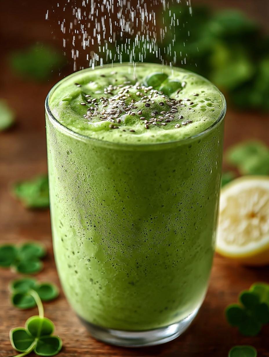 Shamrock Smoothie: 5-Minute Healthy Green Delight - Shamrock Smoothie - main visual representation