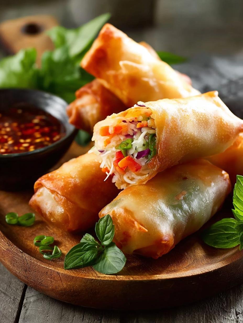 Crispy Spring Rolls: 24 Veggie-Filled Delights - Spring Rolls - main visual representation
