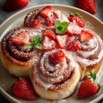 Strawberry Cinnamon Rolls