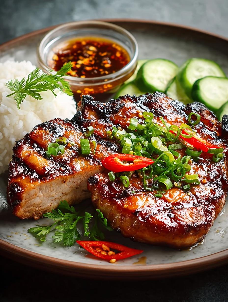 Savory Vietnamese Pork Chops That Wow Your Taste Buds - Vietnamese Pork Chops - main visual representation